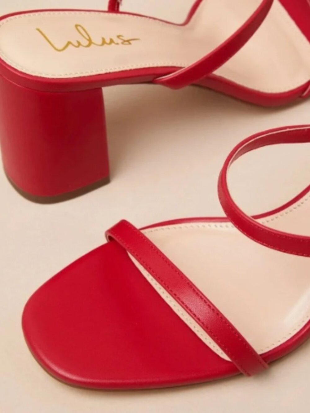 Lulus Ariellie Red High Heel Sandals
NWT
Size 8 - Picture 4 of 4